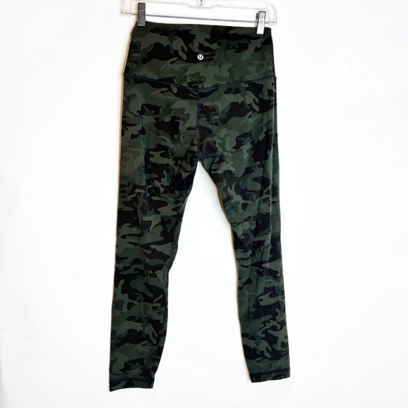 Lululemon | Align Leggings in Green Camo - Picture 1 of 3